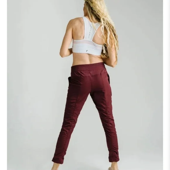 ZYIA Women's Burgundy Plaza Pants XXXL NEW W/O Tags - Picture 6 of 12